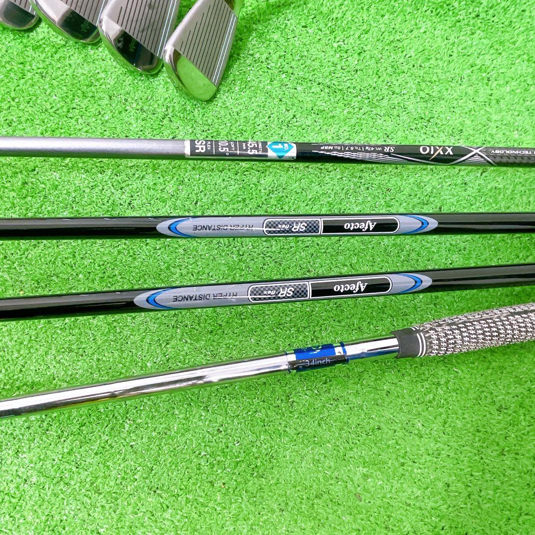 XXIO Afecto メンズゴルフ　入門　ルコック　キャディバック付き