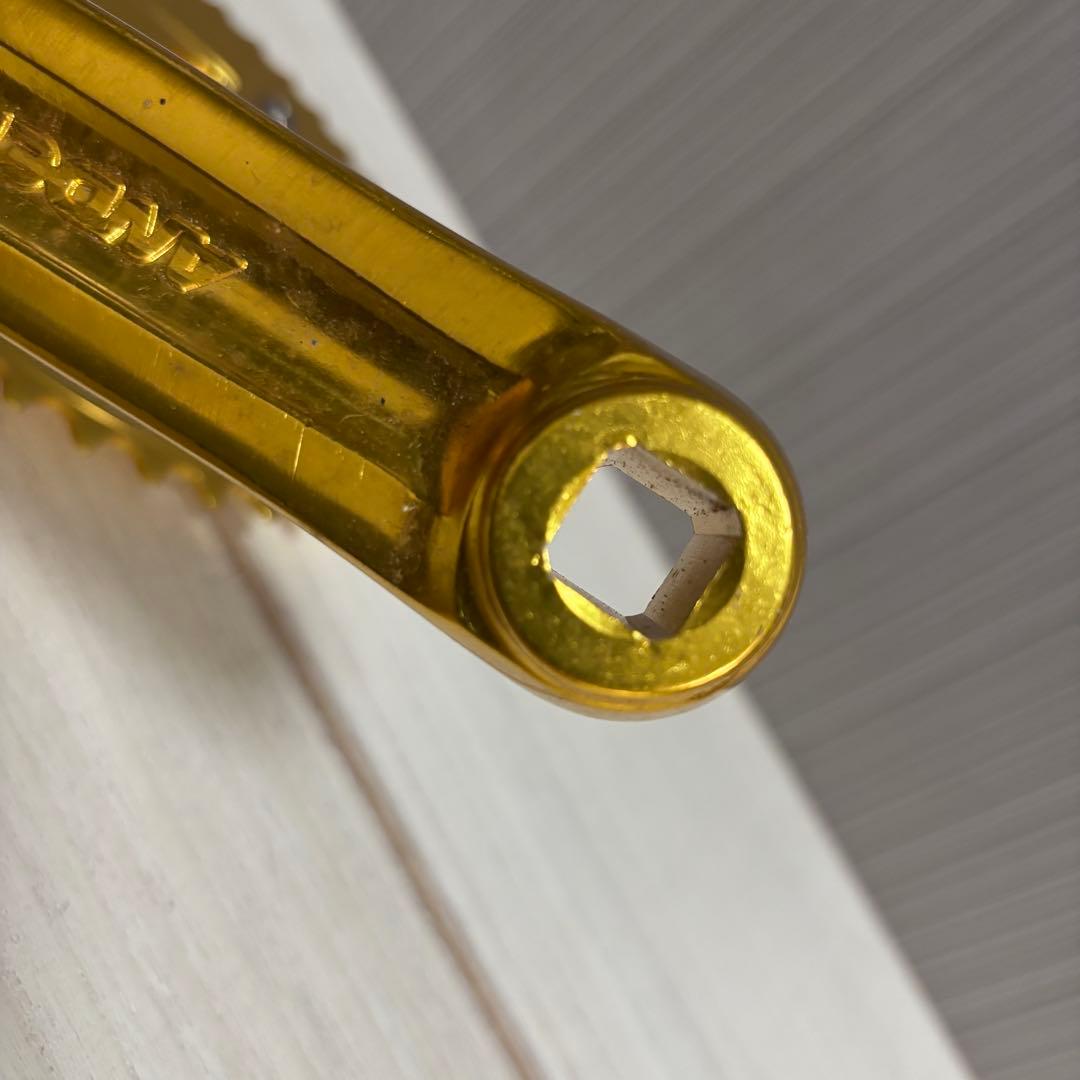 【希少モデル】ANDEL RSC1 クランクセット ゴールド 46T 170mm