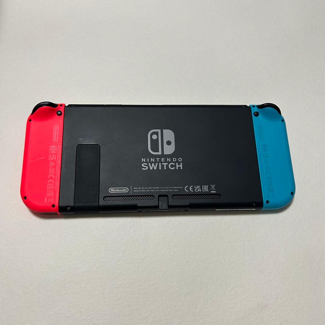 ♦︎極美品♦︎Nintendo Switch 本体 青/赤 Joy-Con♦︎2022