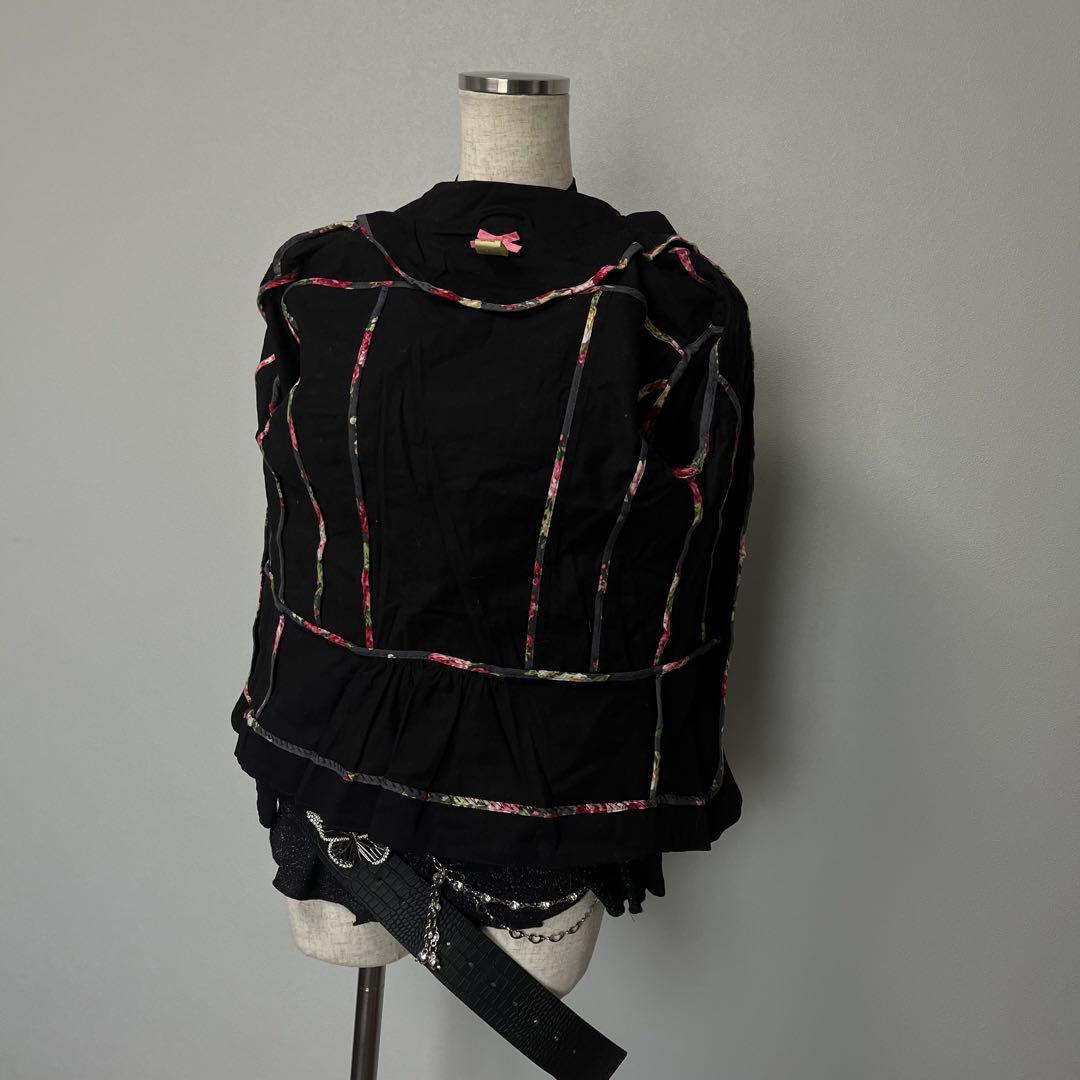 ナポレオン ジャケット 海外ガール ダークコア y2k 退廃的 軍服風