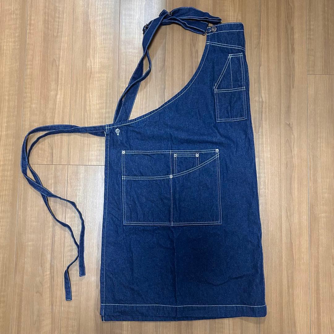 RALPH LAUREN ラルフローレン デニムエプロン ポケット多数 新品同様