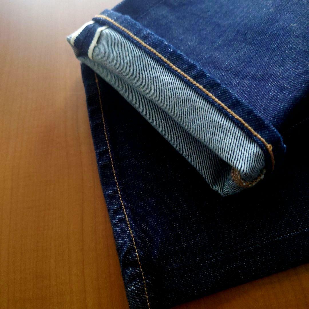 極美品 ■日本製■ Levi's 511 カタカナ青タブ 赤耳デニム 33㌅