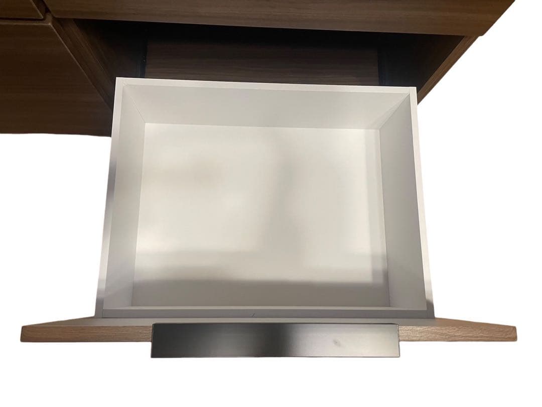 ◯【美品】松田家具大川 アルバ キッチンボード 食器棚 レンジボード ハイグロス