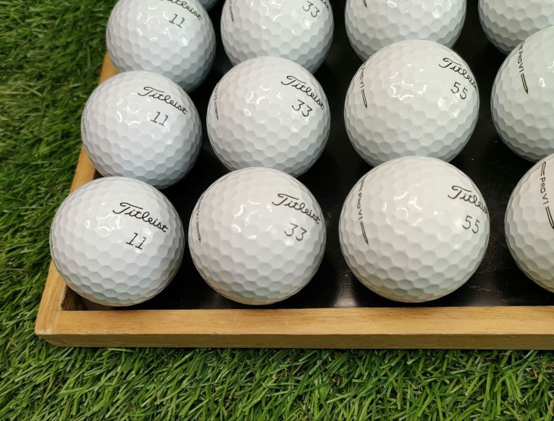 タイトリストPROV1　2023年モデル良品ロストボール20個。