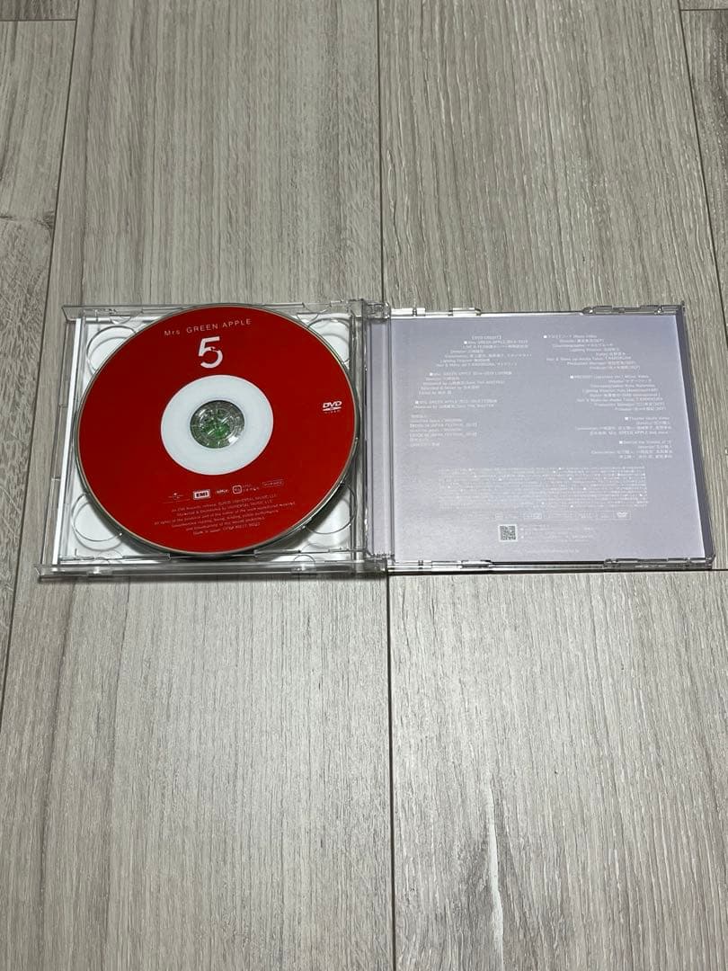 Mrs. GREEN APPLE ベストアルバム「5」初回限定盤