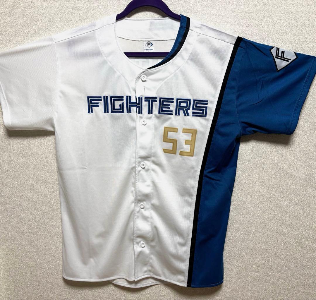 Lサイズ FIGHTERS レプリカユニフォーム 水谷瞬選手　#53