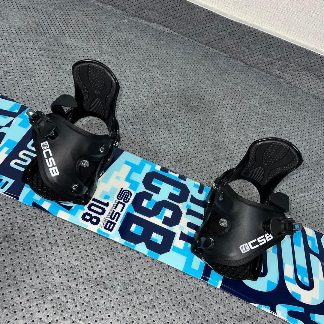数回使用 キッズスノーボード CSB 108cm＋バイン＋ダイヤルブーツ
