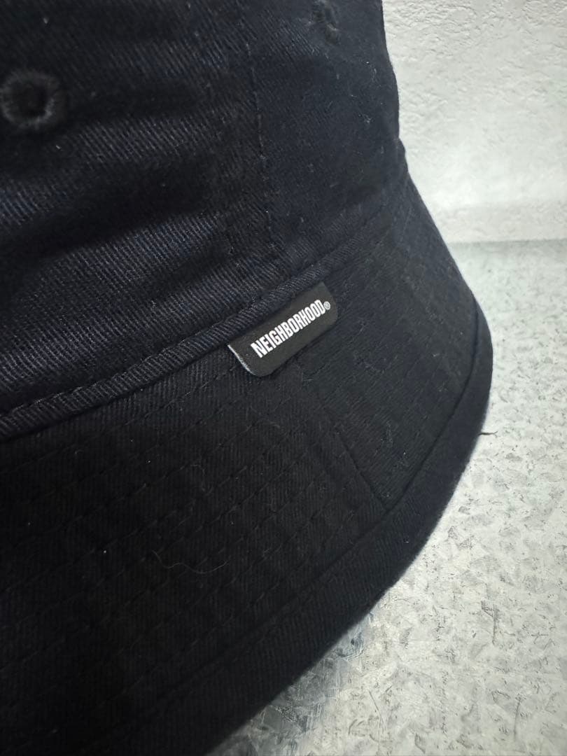 【美品】NEIGHBORHOOD バケットハット 黒　L