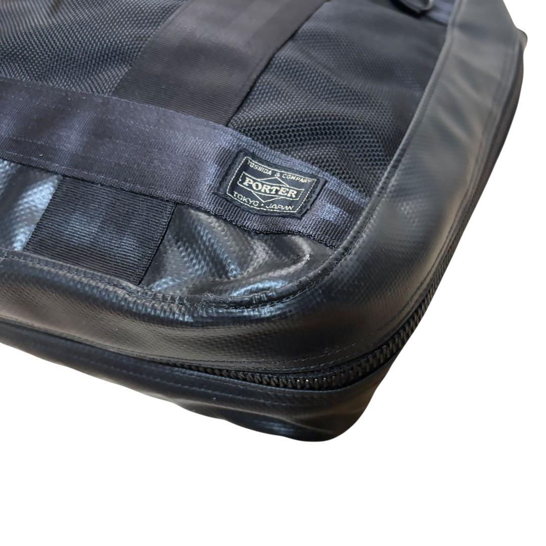 ポーター ヒート トートバッグ 2WAY ブラック A4収納可 PORTER