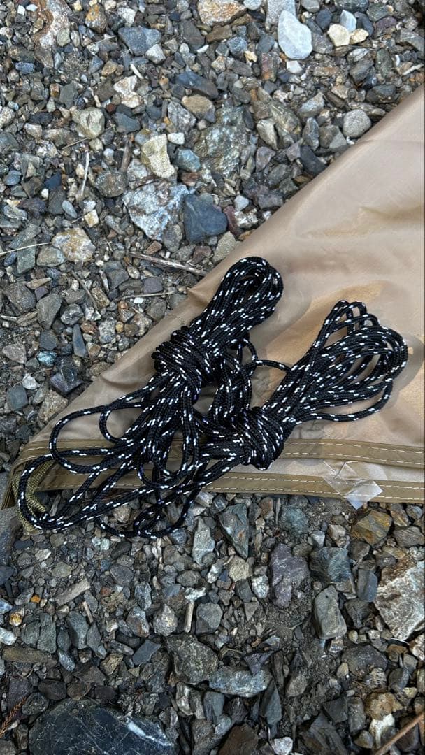 美品　QUICKCAMP ベージュ タープ・シェード