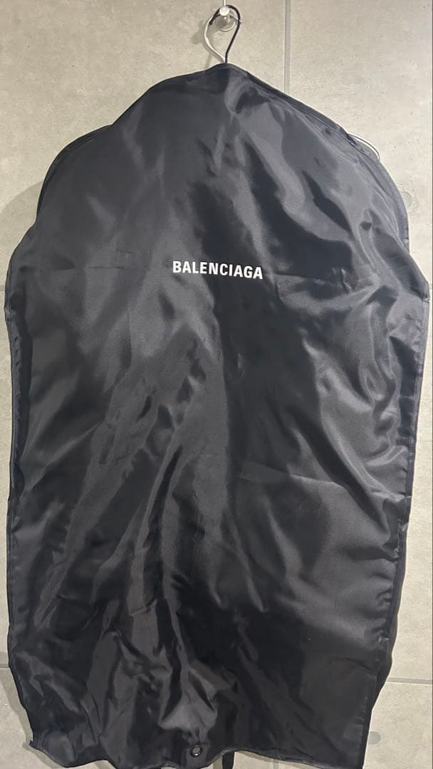 BALENCIAGA 2022AW バックBBロゴ ファーコートジャケット 34