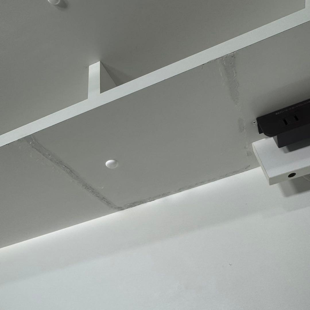 ニトリ キッチンボード 幅105cm 食器棚 白 ホワイト d5309