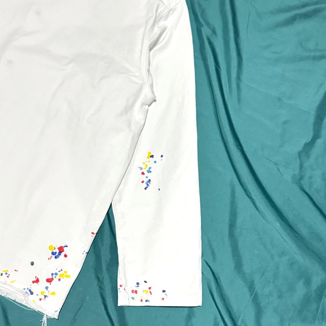 良好　ウィンダンシー×スタンレイ ペイントデニムジャケット 白 ＵＳＡ製 希少