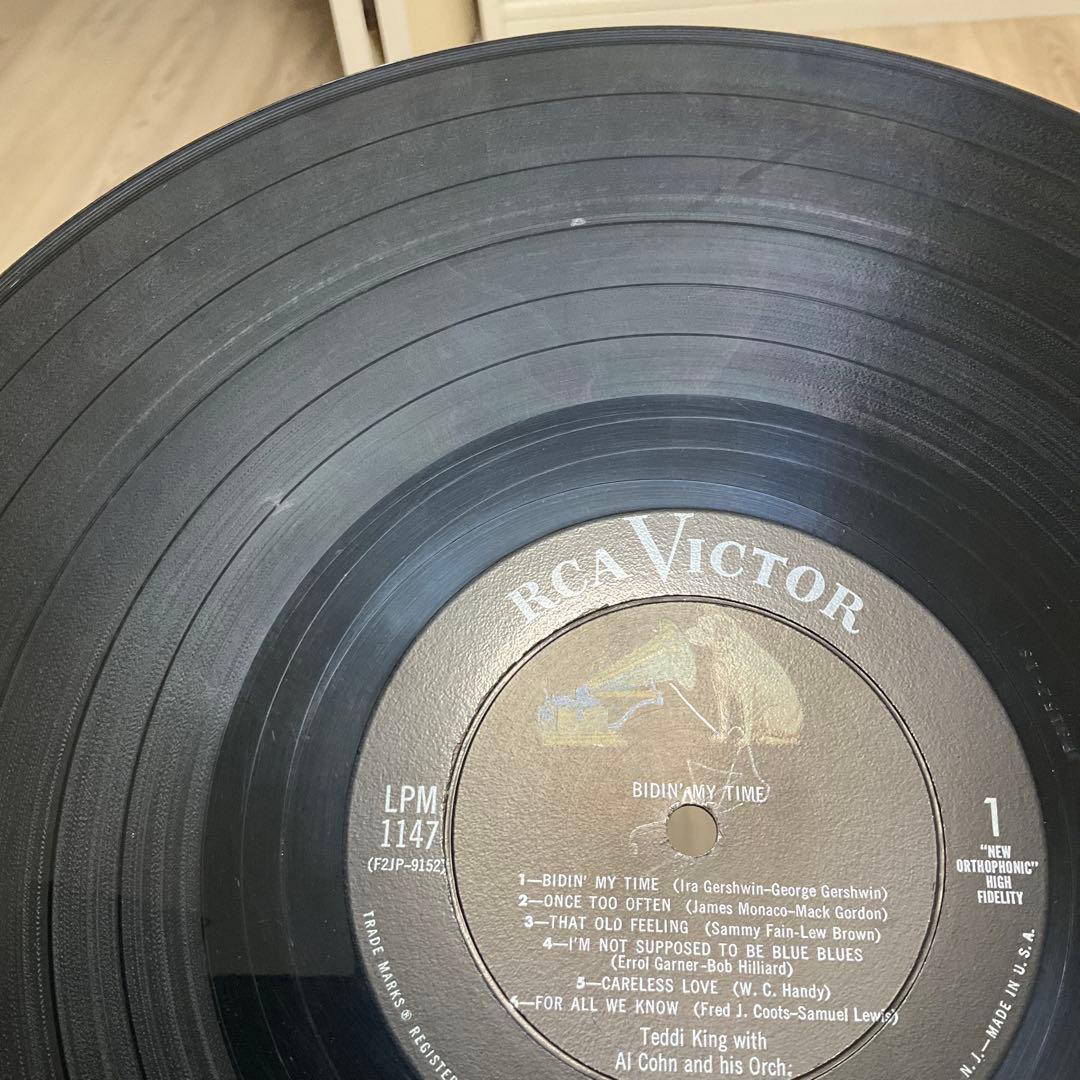 Teddi King Bidin' My Time テディキング　レコード