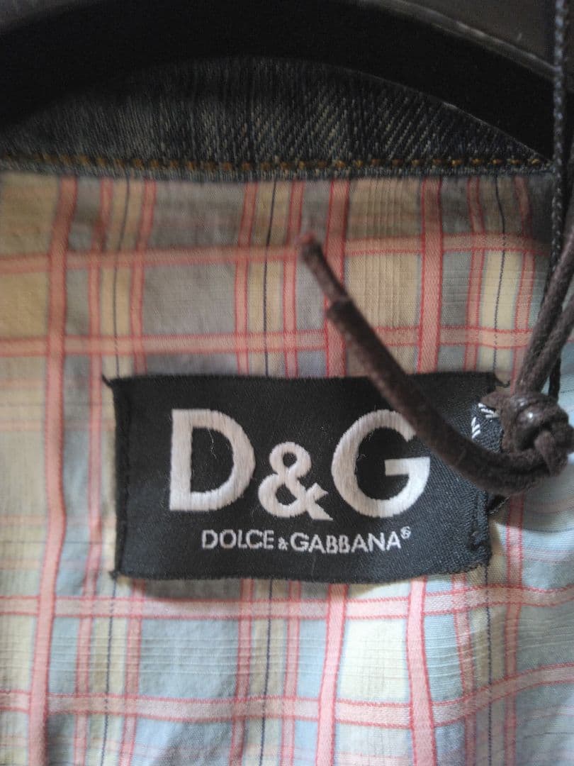 D&G デニムジャケット 未使用タグ付き DOLCE&GABBANA ドルガバ