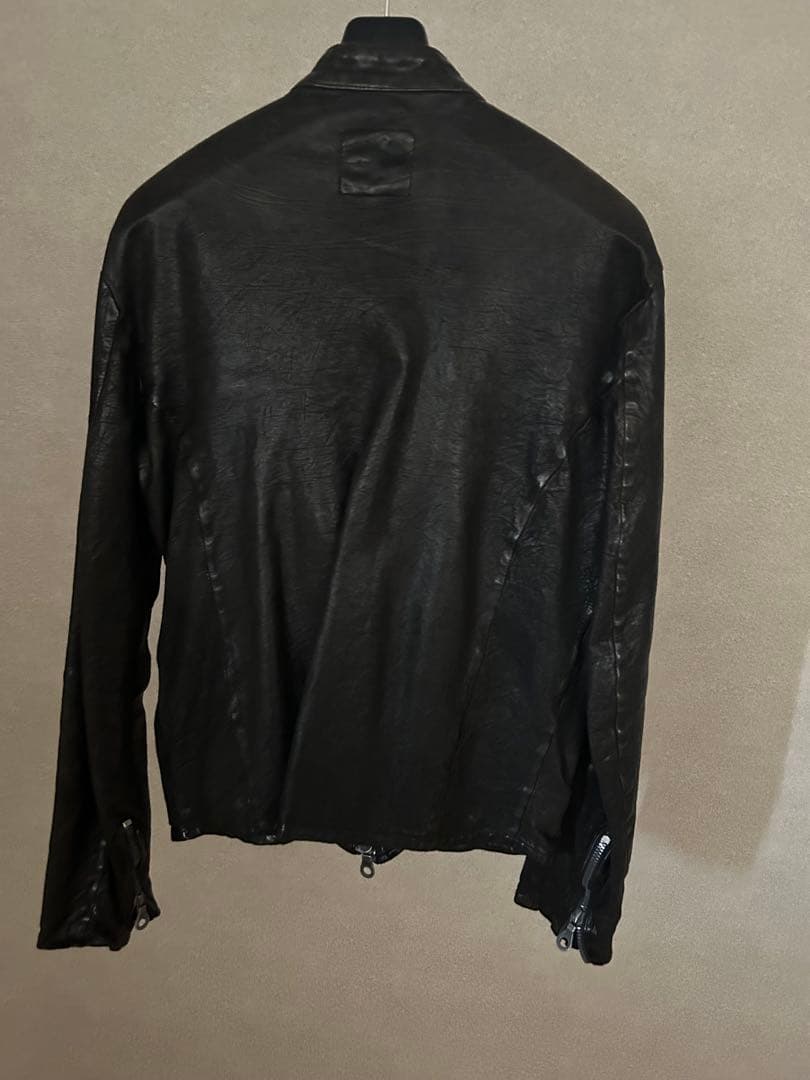 BACKLASH ブラックレザー ジャケット Mサイズ