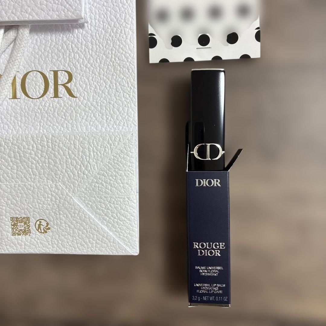 Dior ルージュ ディオール バーム 000 ディオールナチュラル リップ美品