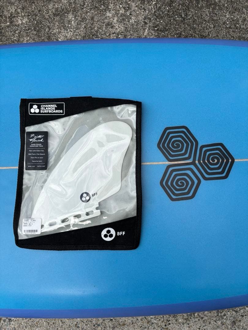 アルメリック　チャンネルアイランズ　FEBS FISH 57 BFF フィン付き