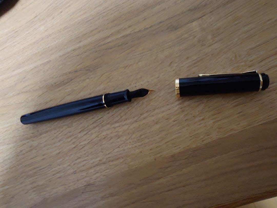 pelikan ペリカン 万年筆 М 中字 クラシック ブラック P200