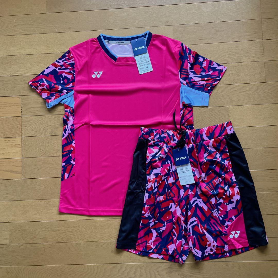 ヨネックスYONEX バドミントン日本代表モデルゲームウェア上下セット新品M