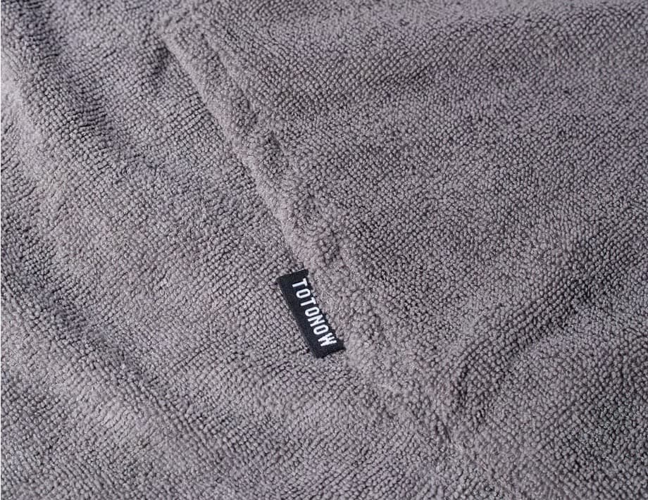 TOTONOW グレー サウナポンチョ　サウナイキタイ