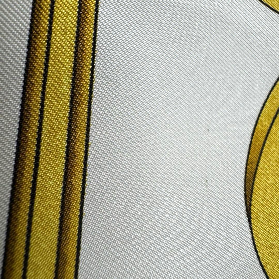 エルメス　カレ90 チュイルリー公園　ブルー　ゴールド