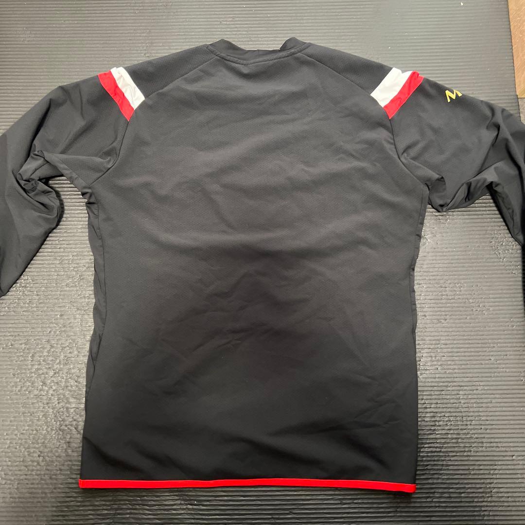 Mizuno Morelia ブラック長袖シャツ Lサイズ