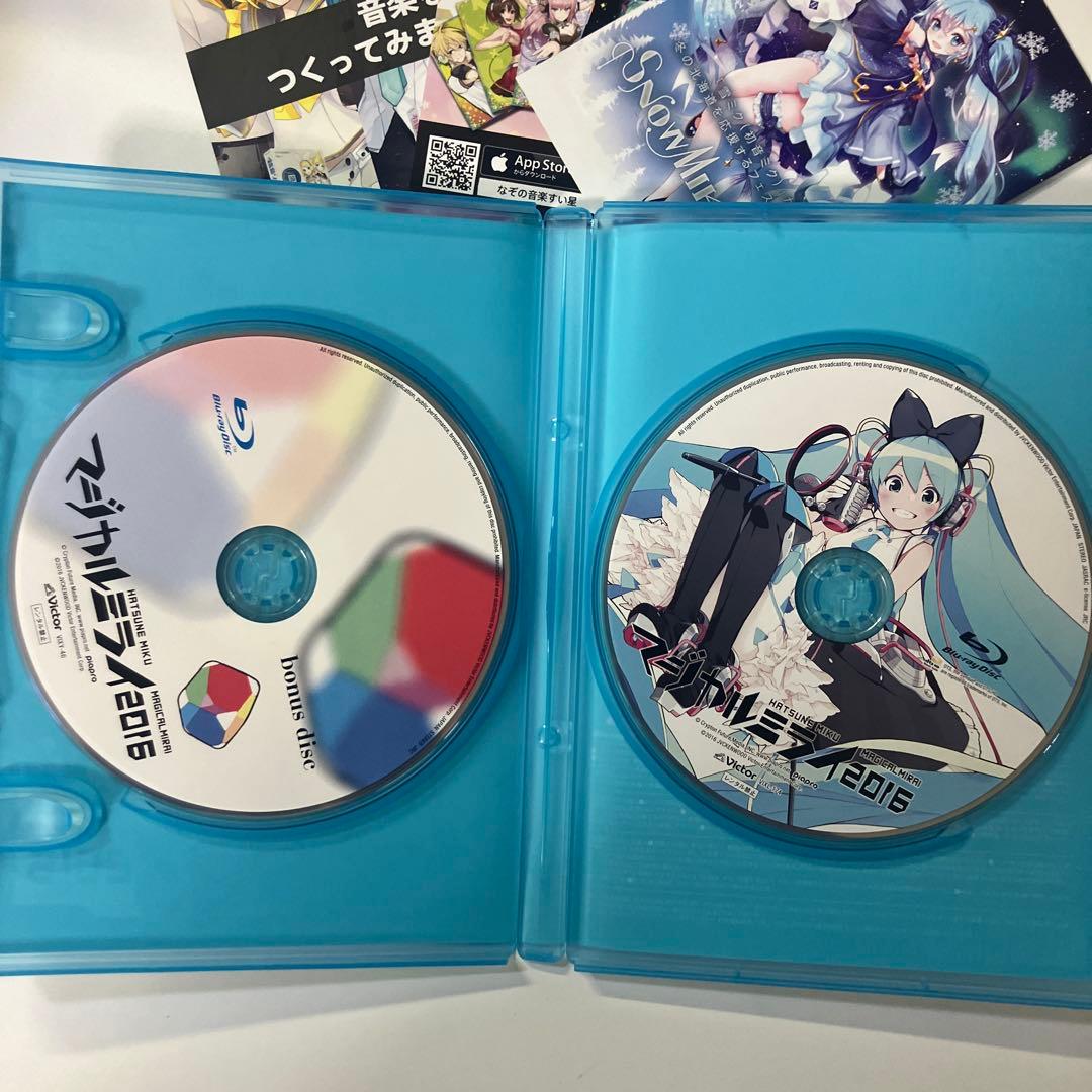美品　初音ミク マジカルミライ 2016 初回限定盤 Blu-ray 特典未開封