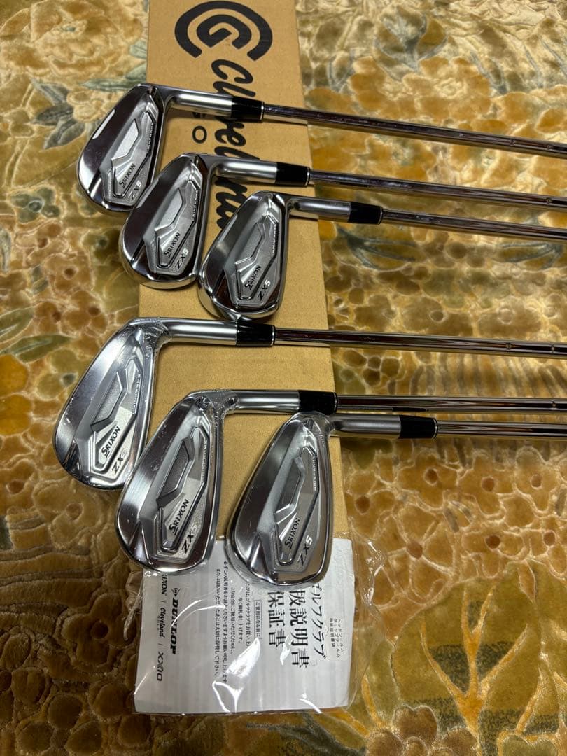 スリクソンZX5 MK2 #5〜pw6本モーダスTOUR105 D.S.T(S)