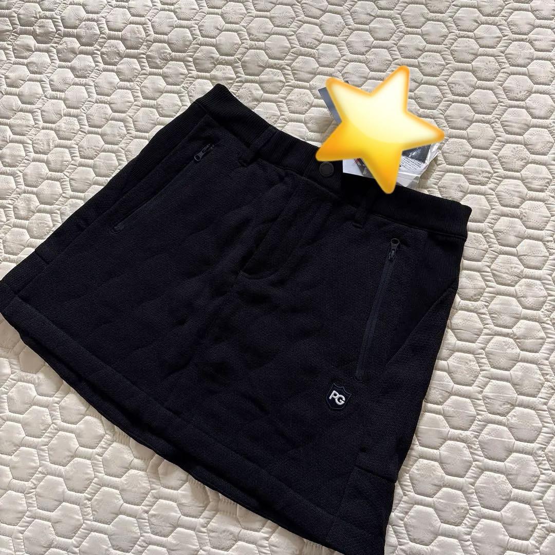 M新品定価30800円　パーリーゲイツ　レディース　高機能　秋冬防風保温スカート