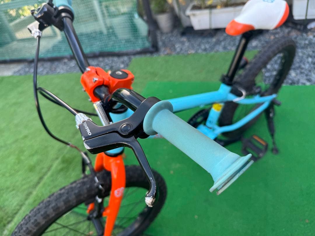 【奈良県生駒市】ヨツバサイクル 18インチ ラムネブルー