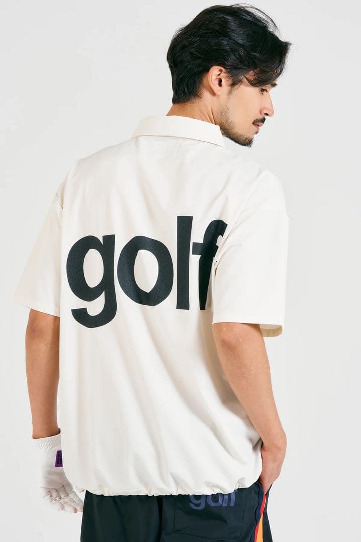 新品 ピエールカルダンゴルフ ハーフジップ ポロシャツ