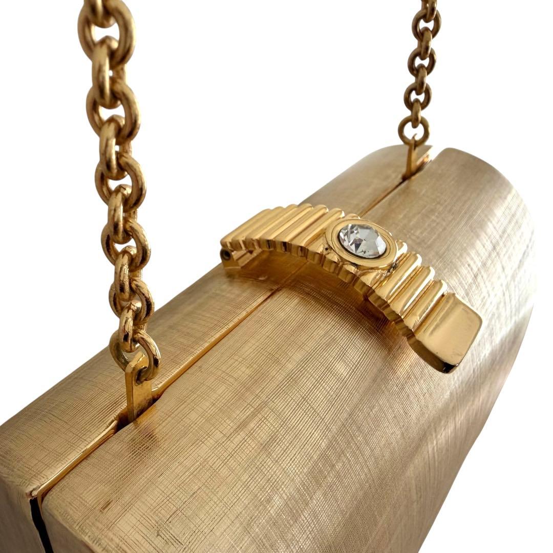 希少 RODO別注 WAKO ゴールド メタリック パーティーバッグ イタリア製