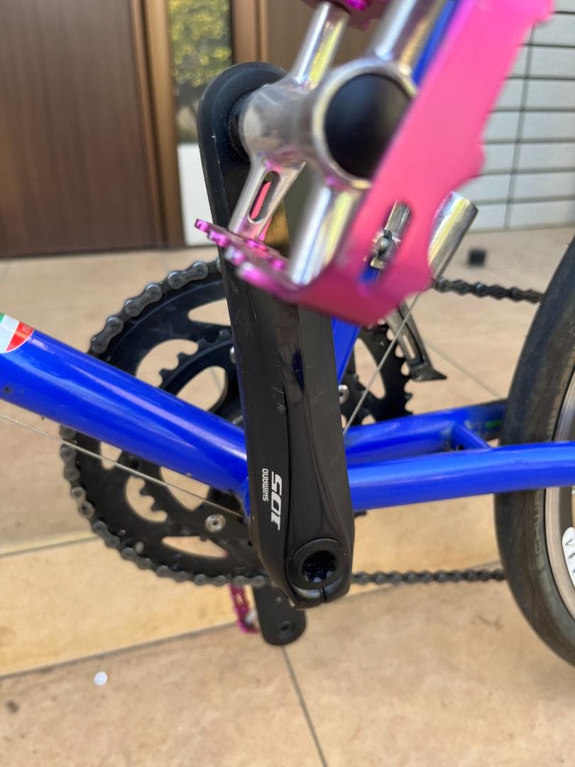 GIOS／PANTO／ミニベロ／20インチ／カスタム／クロモリフレーム