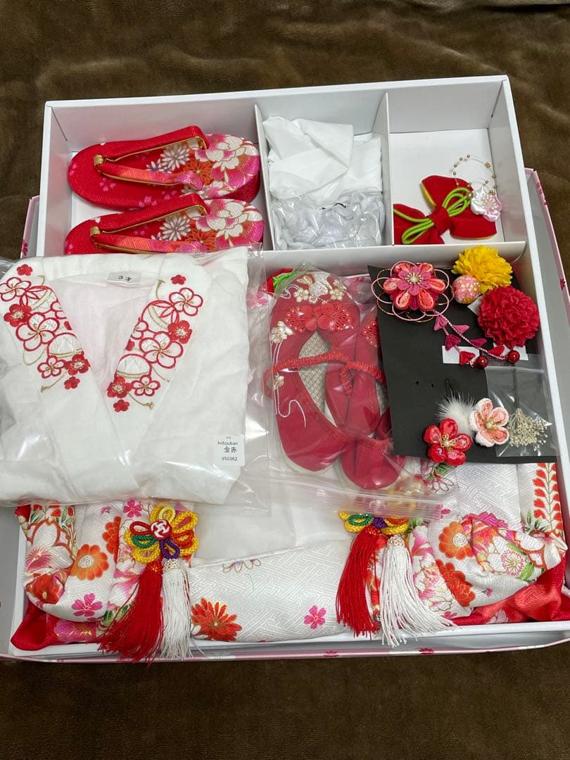 七五三(3歳)着物フルセット