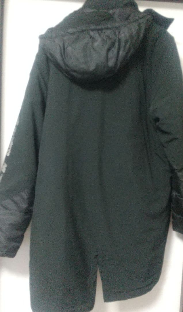 極美品 ニューバランス パデットハーフコート 黒 ユニセックス