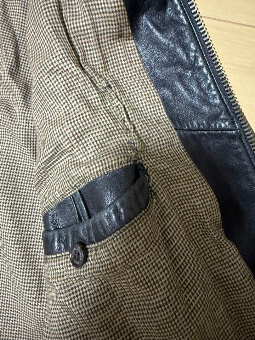 ラルフローレン レザースウィングトップ ブラック スペシャル Lサイズ