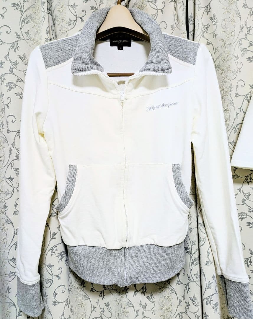 KISSONTHEGREEN ゴルフウェア M ブルゾン＆スカート セット 白