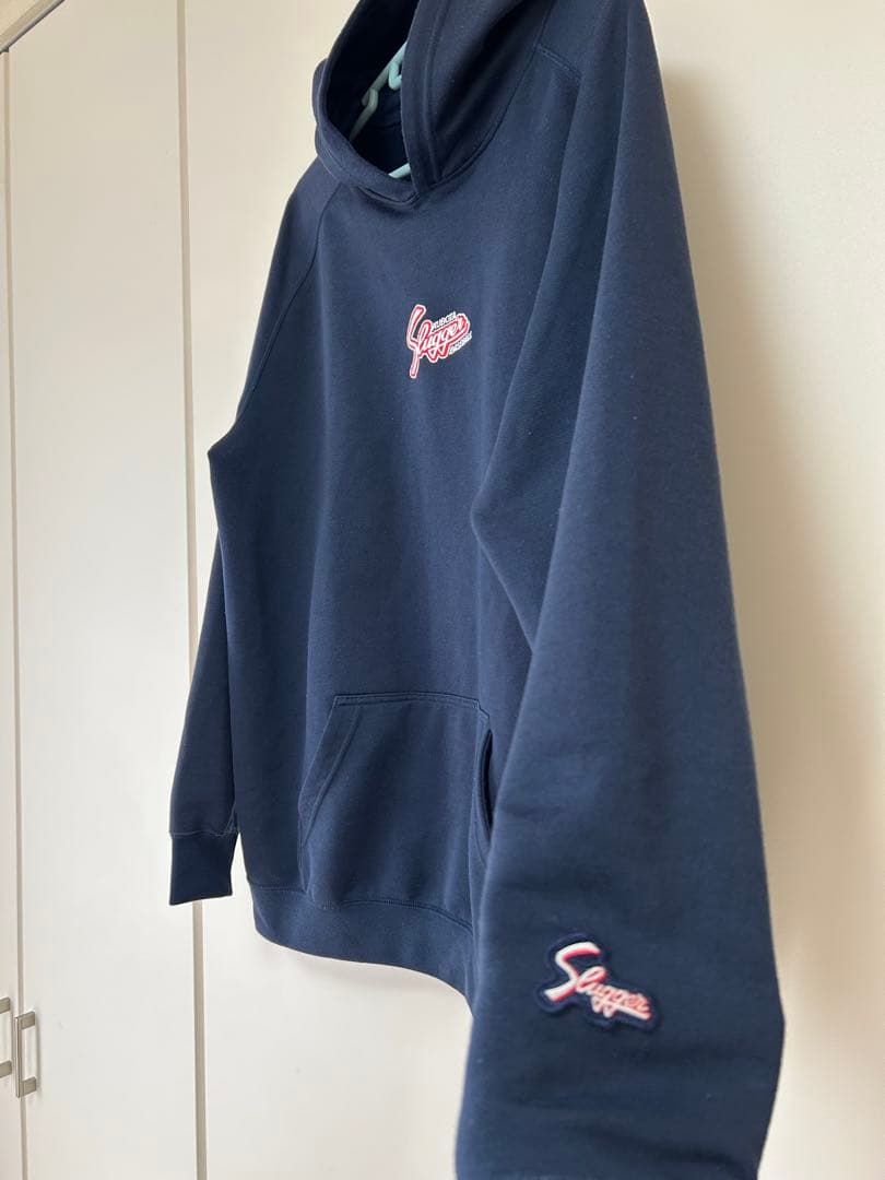 久保田スラッガー野球用パーカーネイビー O/XL