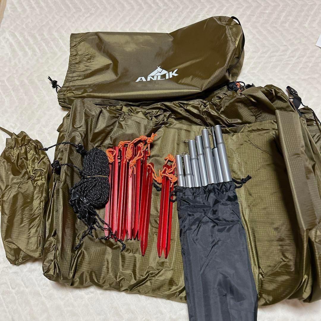 パップテント 軍幕テント 2人用 キャンプ ソロキャンプ アウトドア