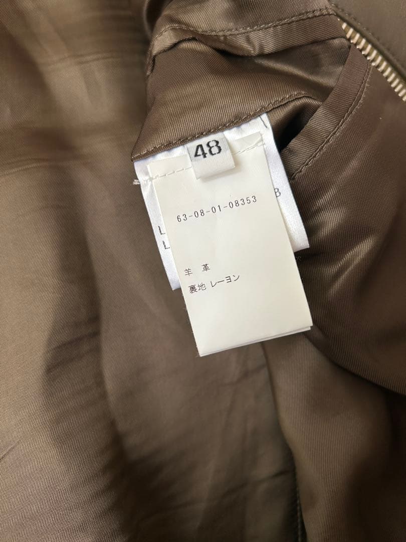 Junjun 様限定　DENIM×TOMORROWLANDラムレザーライダース