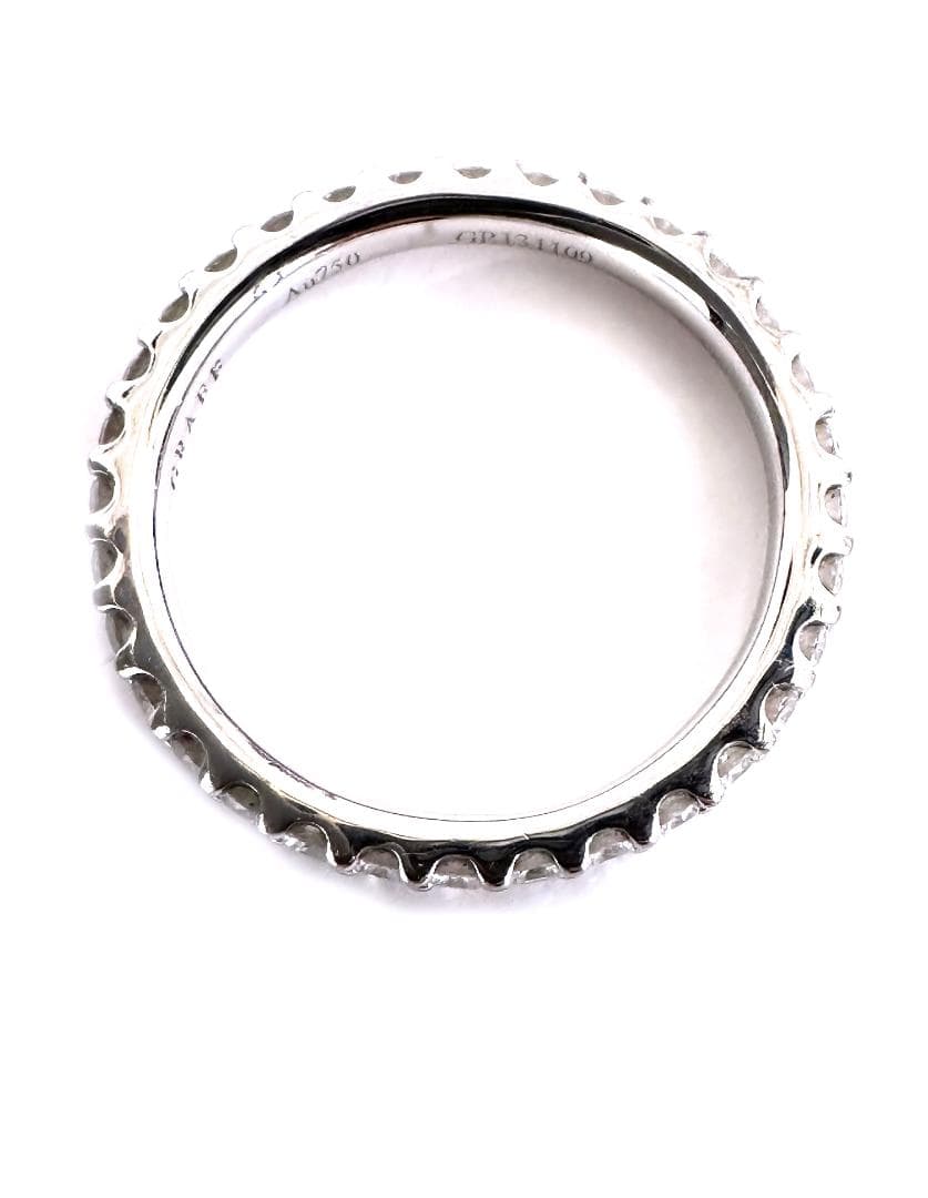 ギャラ 完備　極美品　グラフ　ラウンド ダイヤ ウェディング バンド