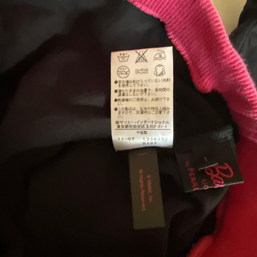 パーリーゲイツ Barbie ゴルフウェア上下セット サイズ1 マゼンタ