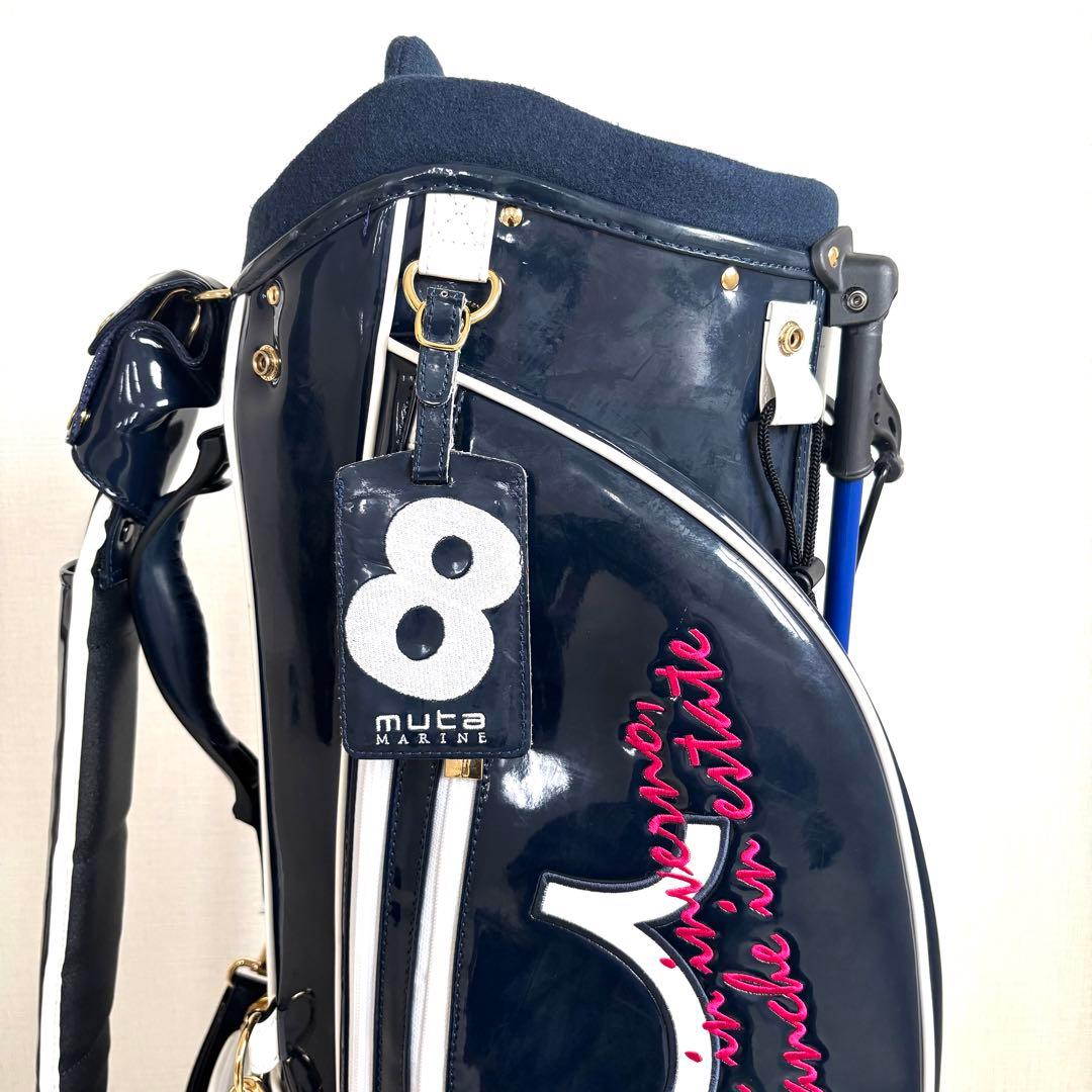 【極美品】muta marine ムータマリン スタンドキャディバッグ ゴルフ