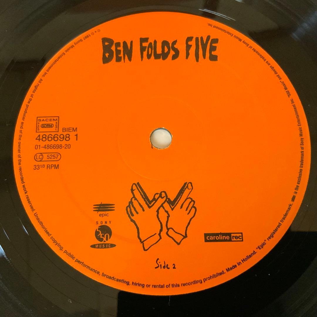 洋楽 Ben Folds Five Whatever and Ever Amen LP