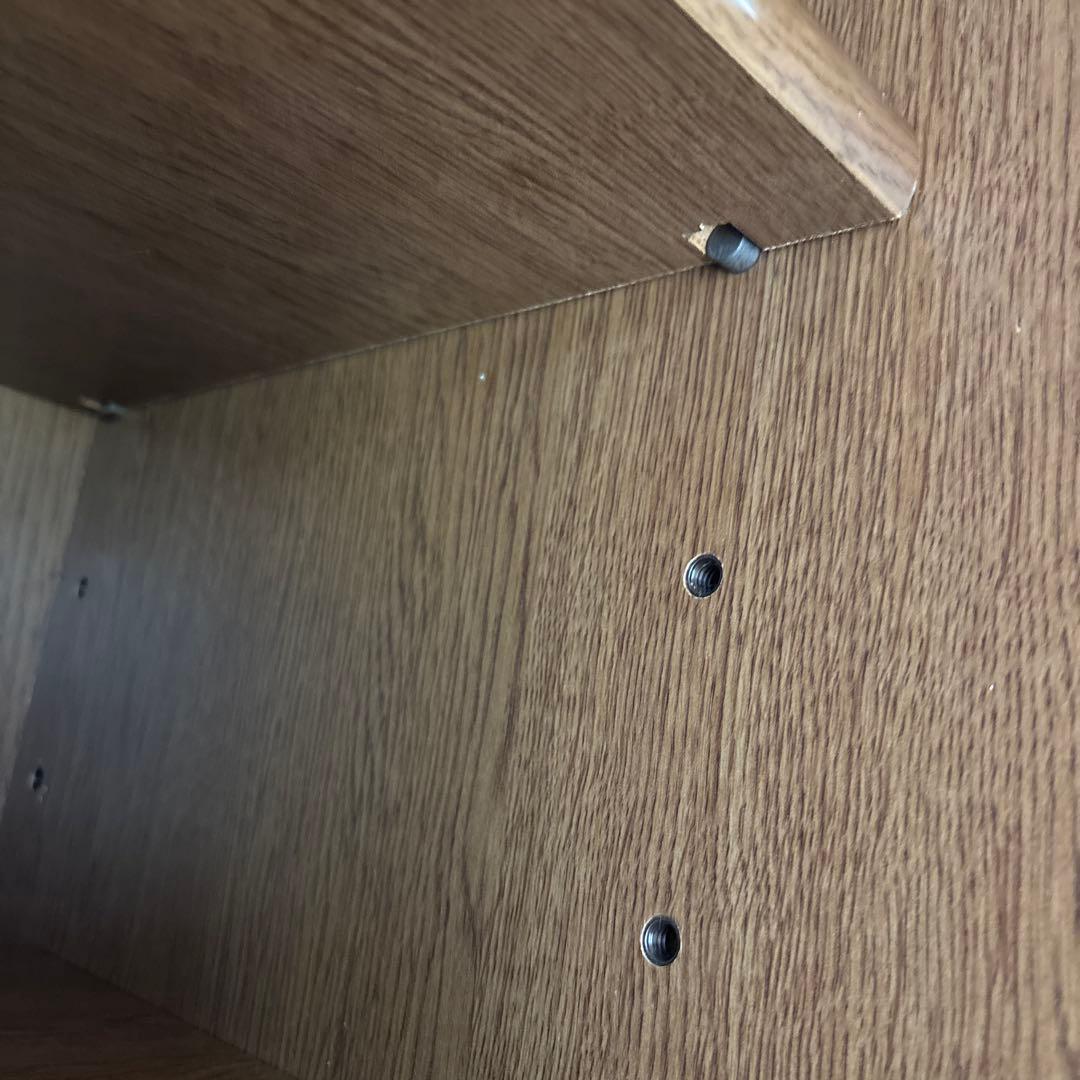 茶箪笥 カップボード 食器棚　アンティーク　キャビネット　ガラス引戸棚