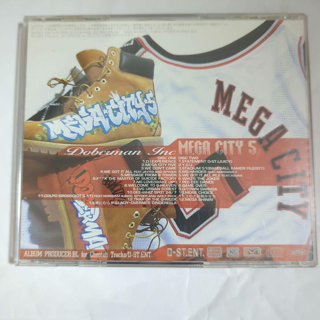 邦楽 DoBERMAN inc MEGA CITY FINE CD