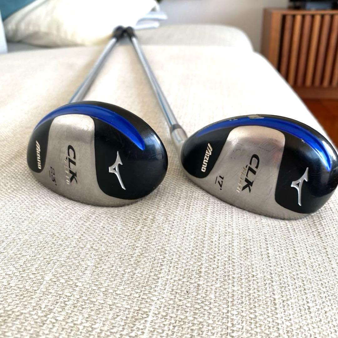 Mizuno CLK ユーティリティ 23度 17度 セット