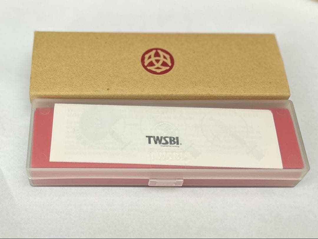 【新品】ツイスビー　万年筆　ライトブルー　F