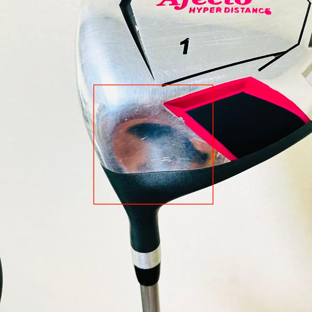 アフェクト レディース ゴルフクラブセット 8本 レフティ キャロウェイ バッグ